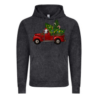 Vintage Black Christmas Farm Truck With Baby Sheep Vintage Hoodie - RanaPortraitStore