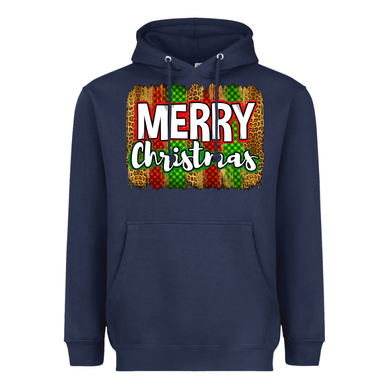 Merry Christmas Brushstroke Heavyweight Hoodie by Jasminsmagicworld | Teevron