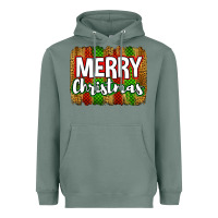 Sage merry christmas brushstroke Heavyweight Hoodie - Jasminsmagicworld