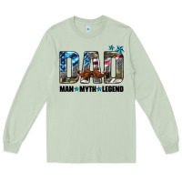 Matcha dad man myth legend Long Sleeve Tee - HRA Design Shop