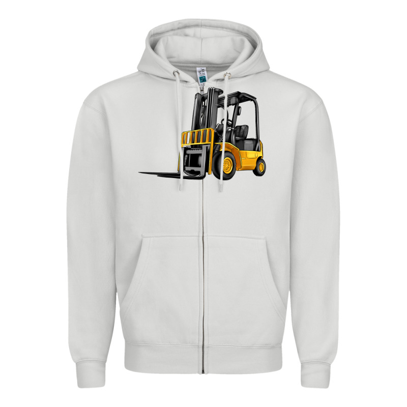 Forklift Zipper Hoodie by Artiststas | Teevron