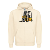 Sandshell forklift Zipper Hoodie - Artiststas