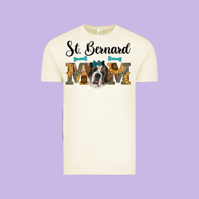 Western St. Bernard Mom Vintage Tee Designed By Ranaportraitstore