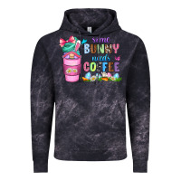 Cloud Black some bunny needs coffee with gnomes Vintage Hoodie - Zillion Design Studio