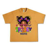 Peanut Butter Spooky Mini Halloween Messy Bun Urban Heavy Tee - texasbilliewilder