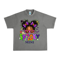 Tornado Spooky Mini Halloween Messy Bun Urban Heavy Tee - texasbilliewilder