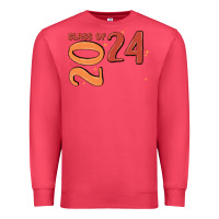 Cardinal custom class of 2024 name of school font  super sn Premium Sweatshirt - MaliasSmallBusiness