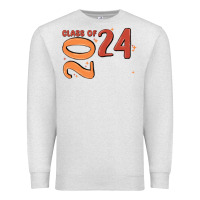 Oatmeal Heather custom class of 2024 name of school font  super sn Premium Sweatshirt - MaliasSmallBusiness