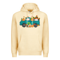 Pina Colada fall gnomes truck Premium Hoodie - MaliasSmallBusiness
