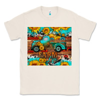 Natural western farm life truck sunflowers  mousepad Classic Tee - HRA Design Shop