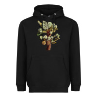Black cholla tree cactus Heavyweight Hoodie - LillyAllenDesigns