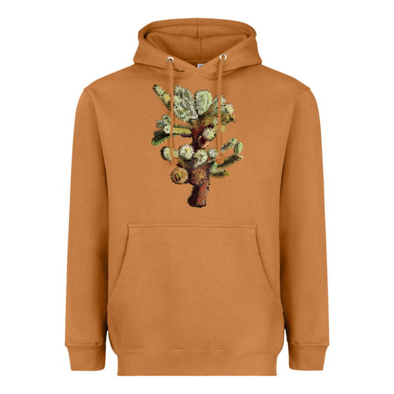 Cholla Tree Cactus Heavyweight Hoodie by LillyAllenDesigns | Teevron