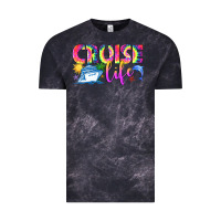 Cloud Black cruise life Vintage Tee - texasbilliewilder