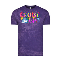 Cloud Purple cruise life Vintage Tee - texasbilliewilder
