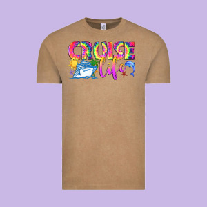 Cruise Life Vintage Tee Designed By Texasbilliewilder