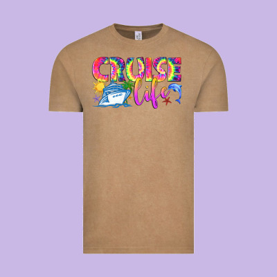 Cruise Life Vintage Tee Designed By Texasbilliewilder