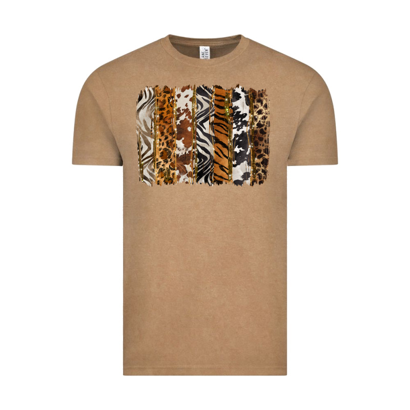 Western Animal Patterns Brushstoke Vintage Tee by BarkalooDesign | Teevron