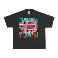 Pigment Black tomorrow is not promised cuss them out today! Urban Heavy Tee - Zillion Design Studio