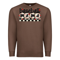 Chestnut baseball mama Premium Sweatshirt - MaliasSmallBusiness