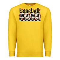 Lemon baseball mama Premium Sweatshirt - MaliasSmallBusiness