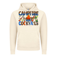Vintage Artic campfire and cocktails Vintage Hoodie - texasbilliewilder