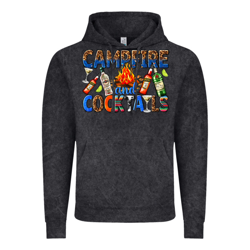 Campfire And Cocktails Vintage Hoodie by texasbilliewilder | Teevron