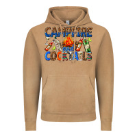 Vintage Camel campfire and cocktails Vintage Hoodie - texasbilliewilder