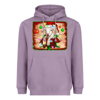 Lavender christmas lamb Heavyweight Hoodie - Jasminsmagicworld