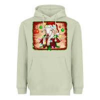 Matcha christmas lamb Heavyweight Hoodie - Jasminsmagicworld
