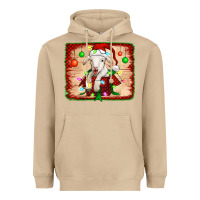 Mushroom christmas lamb Heavyweight Hoodie - Jasminsmagicworld