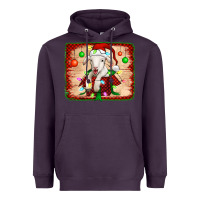 Plum christmas lamb Heavyweight Hoodie - Jasminsmagicworld