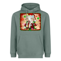 Sage christmas lamb Heavyweight Hoodie - Jasminsmagicworld