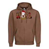 Chestnut noel Zipper Hoodie - JahusDesignShop