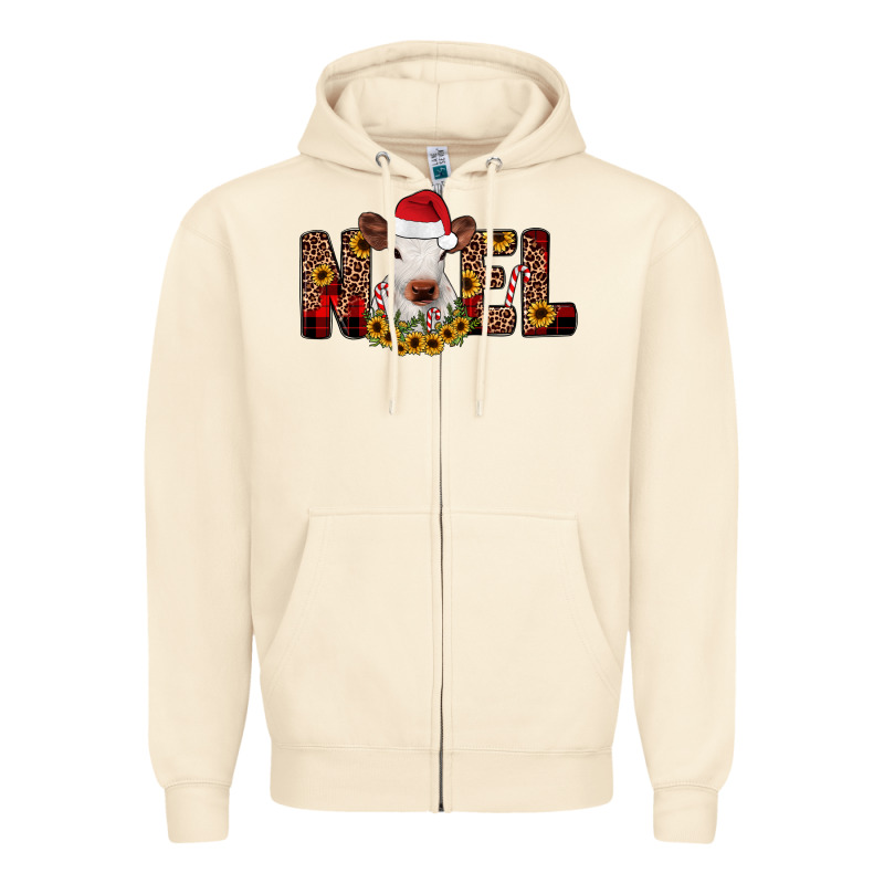 Noel Zipper Hoodie by JahusDesignShop | Teevron