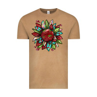 Vintage Camel Cherry sunflower Vintage Tee - texasbilliewilder