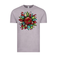 Cherry Sunflower Vintage Tee | Teevron