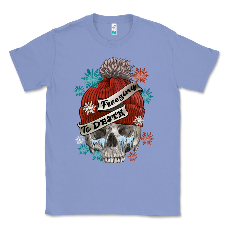 Freezing To Death Skull Classic Tee by FaDigitalArtStudio | Teevron