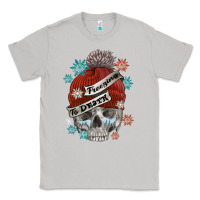 Moon Dust freezing to death skull Classic Tee - FaDigitalArtStudio