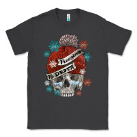 Smoke freezing to death skull Classic Tee - FaDigitalArtStudio