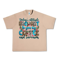 Burro today's attitude brought to you by coffee and sarc Urban Heavy Tee - Zillion Design Studio