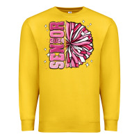 Lemon senior 2024 pink cheer Premium Sweatshirt - MaliasSmallBusiness