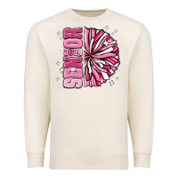 Sandshell senior 2024 pink cheer Premium Sweatshirt - MaliasSmallBusiness