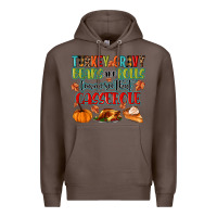 Turkey Gravy Beans And Rolls Lemme See That Casser Premium Hoodie | Teevron