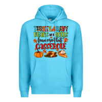 Ocean Blue turkey gravy beans and rolls lemme see that casser Premium Hoodie - MaliasSmallBusiness