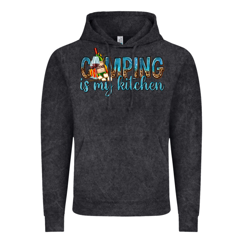 Camping Is My Kitchen With Wine Vintage Hoodie by texasbilliewilder | Teevron