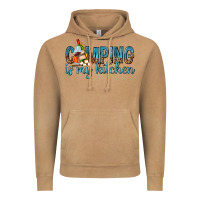 Vintage Camel camping is my kitchen with wine Vintage Hoodie - texasbilliewilder