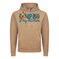 Vintage Coffee camping is my kitchen with wine Vintage Hoodie - texasbilliewilder