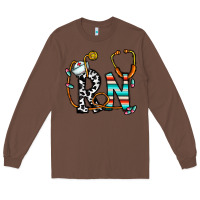 Chestnut rn nurse Long Sleeve Tee - CowhideDigitalArt