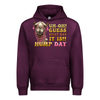 Mauve Wine guess what day it is hump day camel Urban Hoodie - BarkalooDesign
