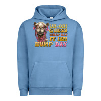 Pigment Pebble Blue guess what day it is hump day camel Urban Hoodie - BarkalooDesign